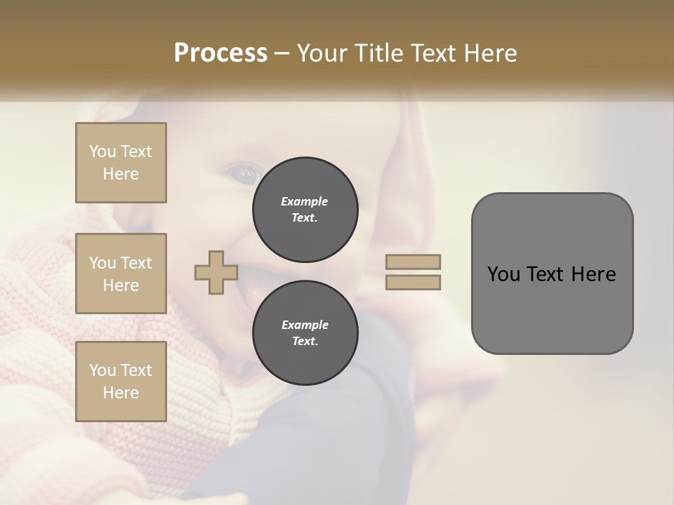 Kid Showing Tongue PowerPoint Template