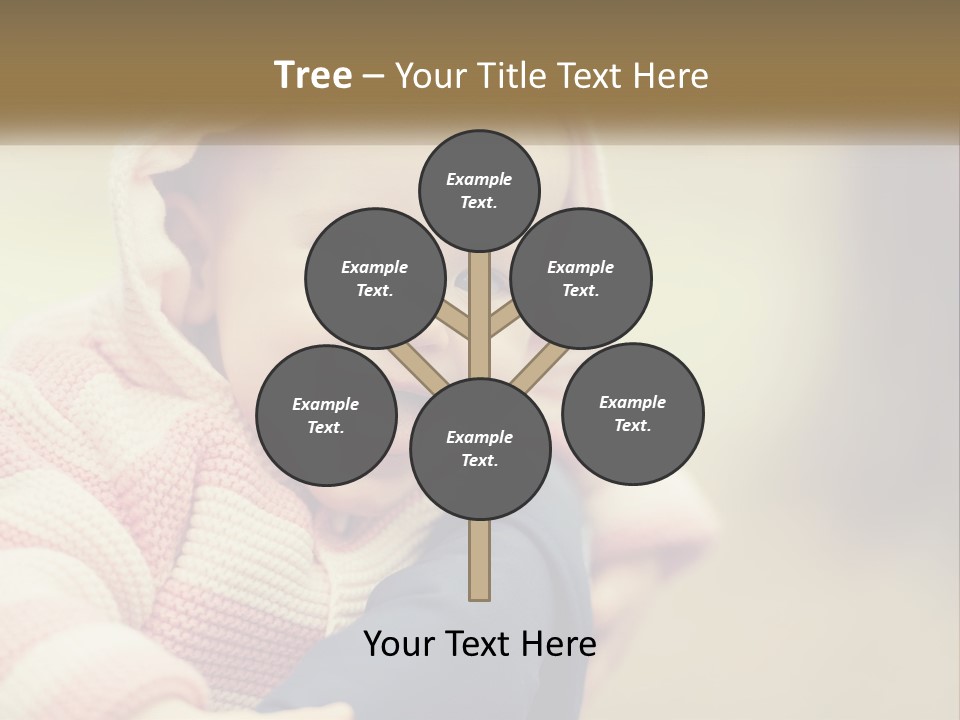 Kid Showing Tongue PowerPoint Template