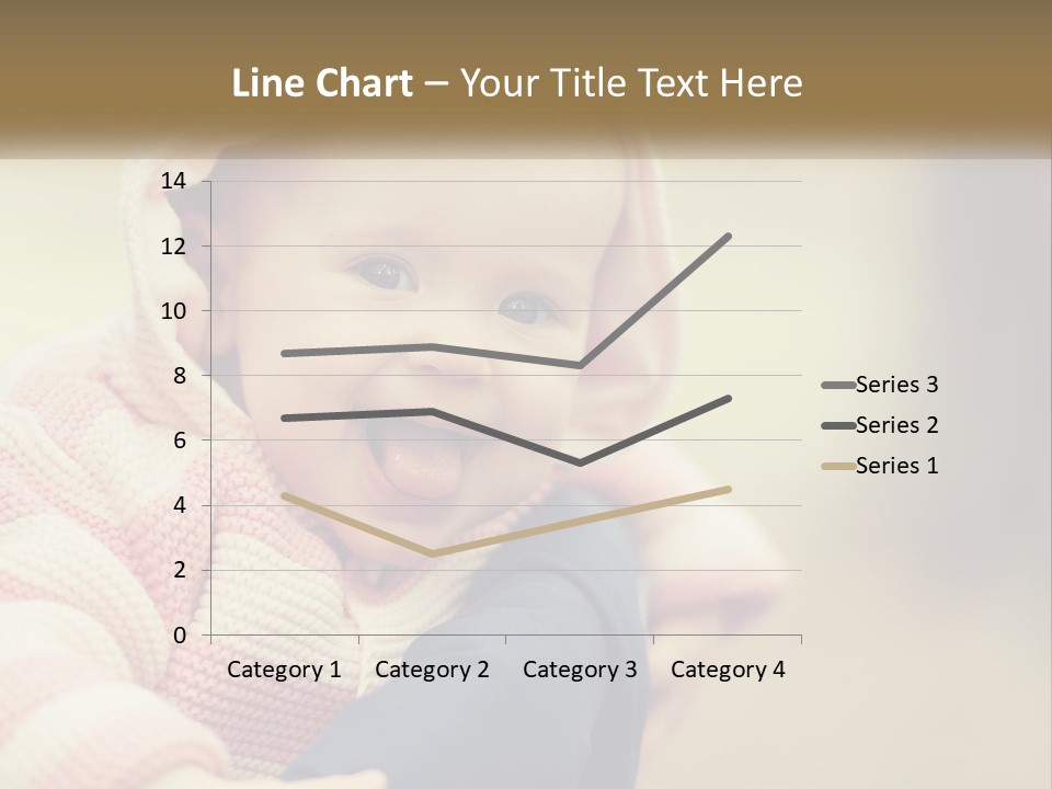 Kid Showing Tongue PowerPoint Template