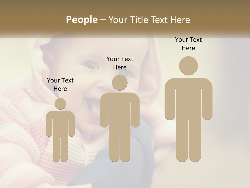 Kid Showing Tongue PowerPoint Template