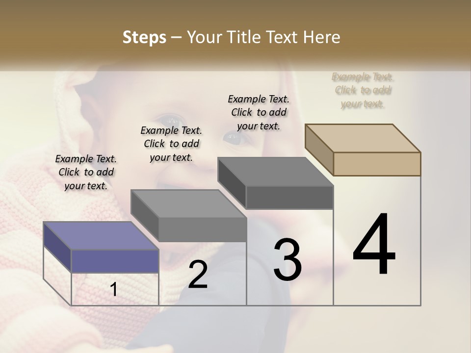 Kid Showing Tongue PowerPoint Template