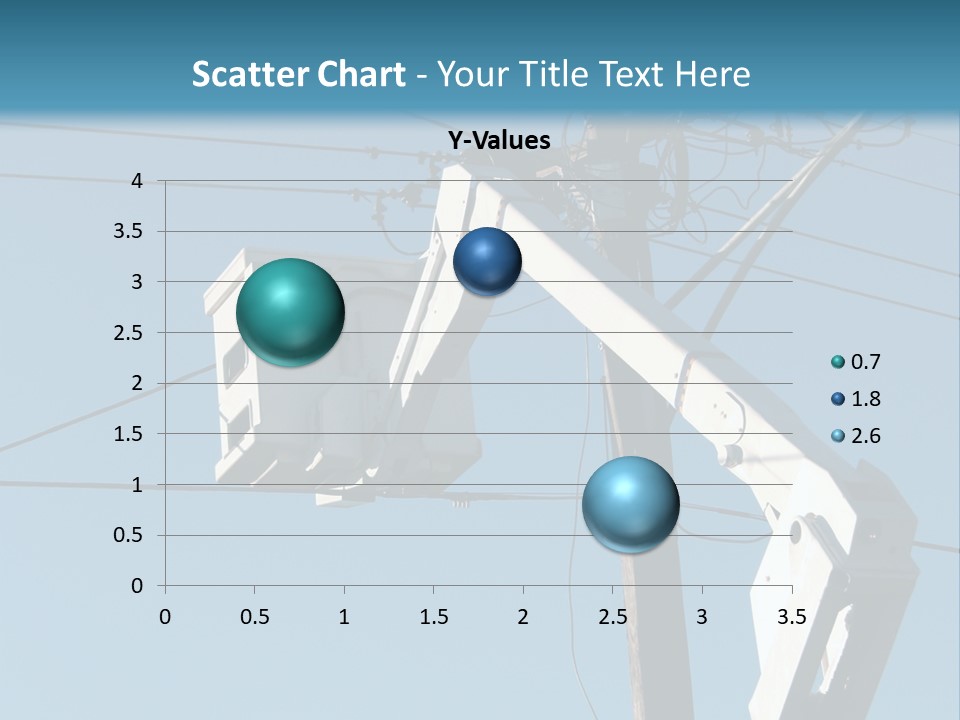 Installing A Transformer On A Pole PowerPoint Template