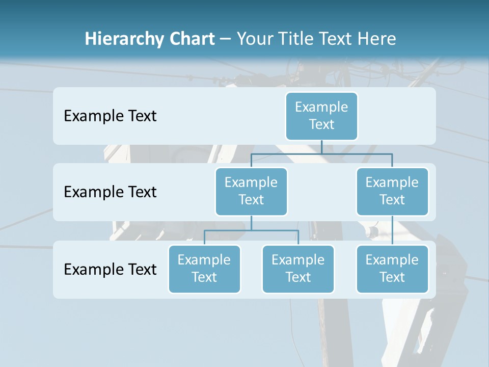 Installing A Transformer On A Pole PowerPoint Template