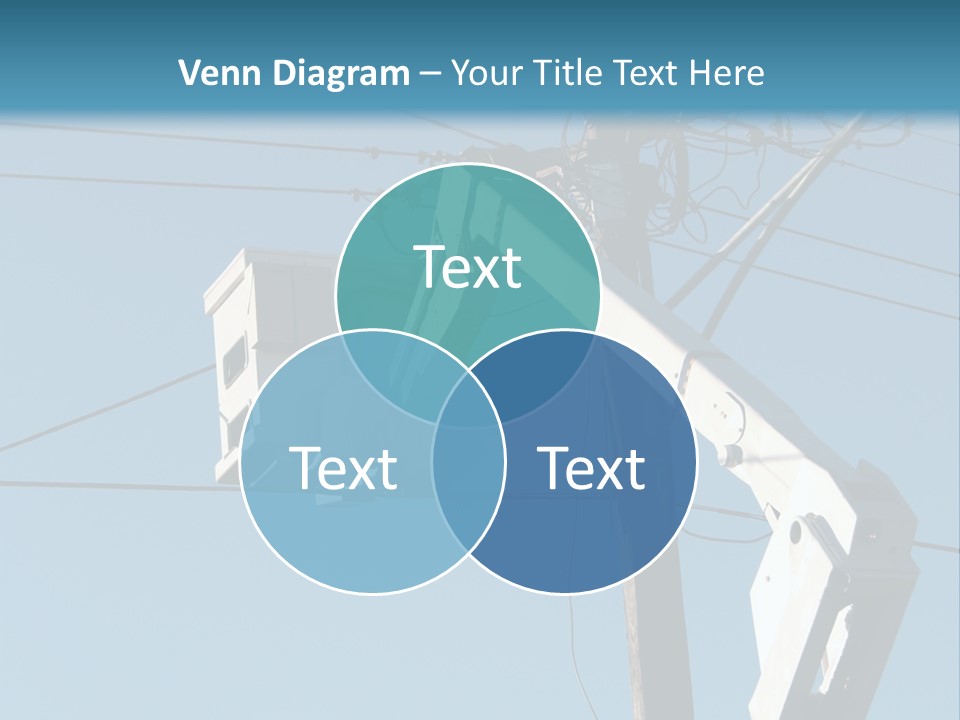 Installing A Transformer On A Pole PowerPoint Template
