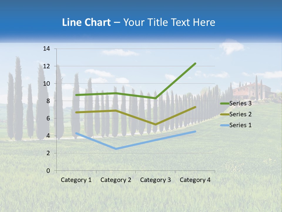 The Road To The House On The Hill PowerPoint Template