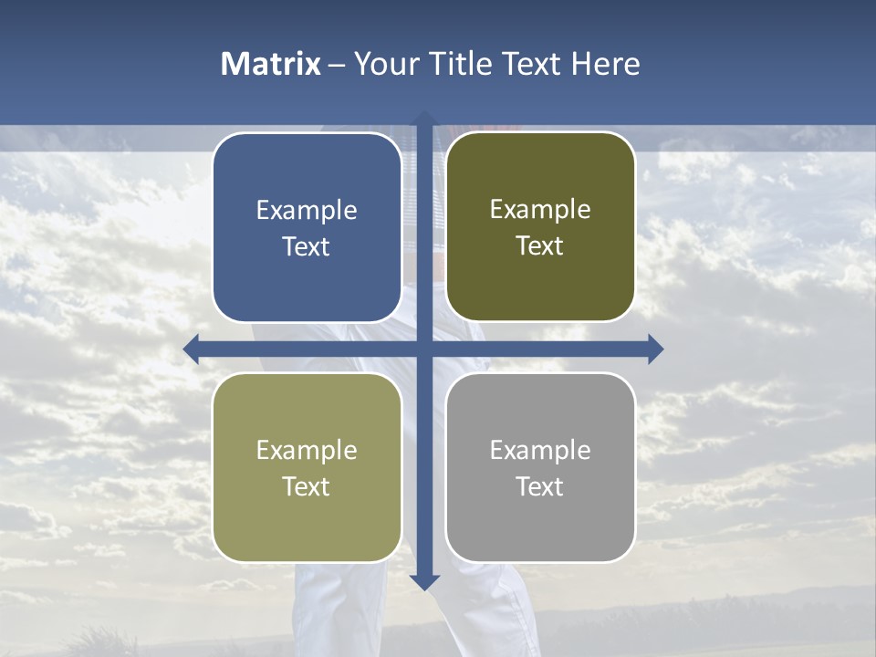 Playing Golf PowerPoint Template