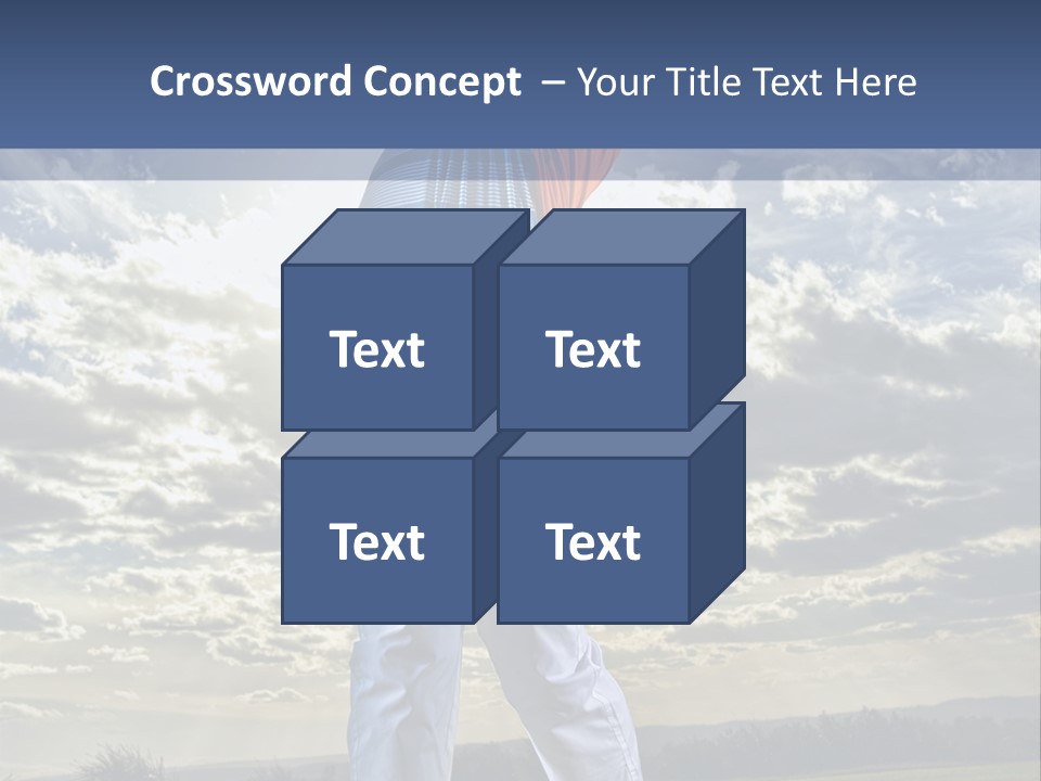 Playing Golf PowerPoint Template