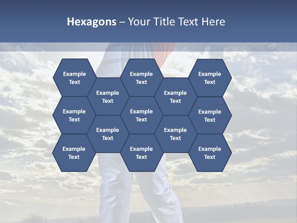 Playing Golf PowerPoint Template