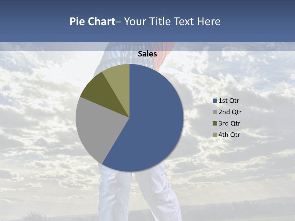 Playing Golf PowerPoint Template