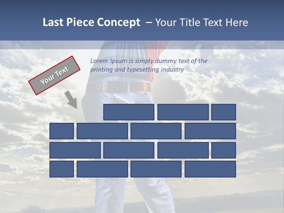 Playing Golf PowerPoint Template