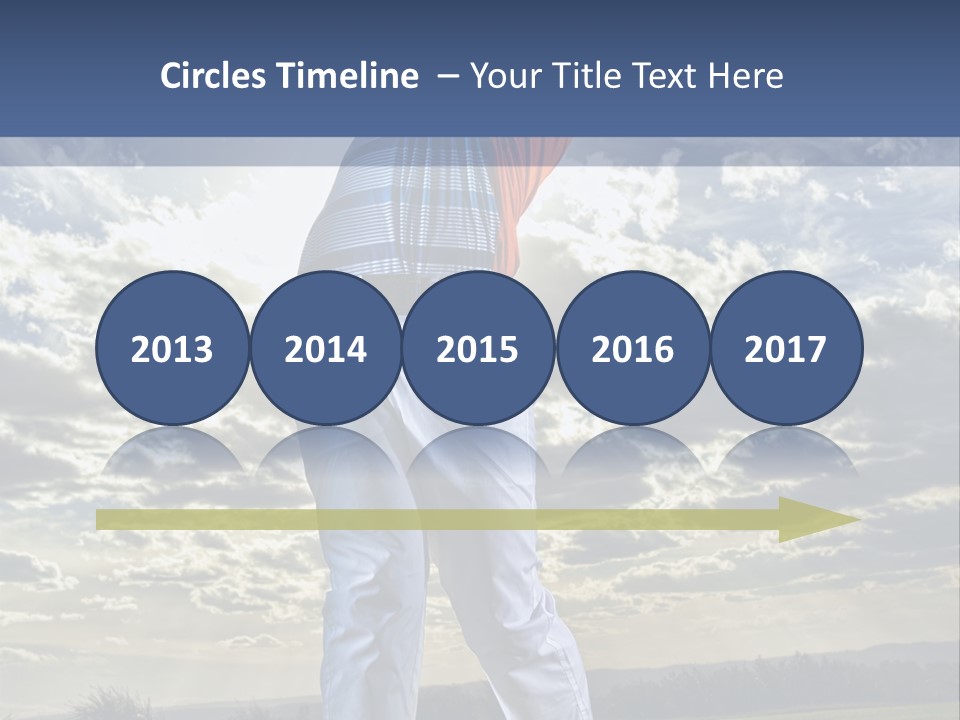 Playing Golf PowerPoint Template