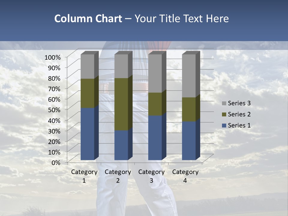 Playing Golf PowerPoint Template