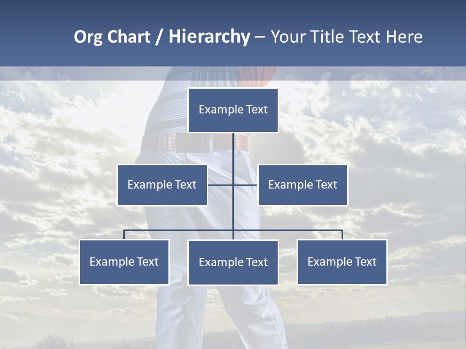 Playing Golf PowerPoint Template