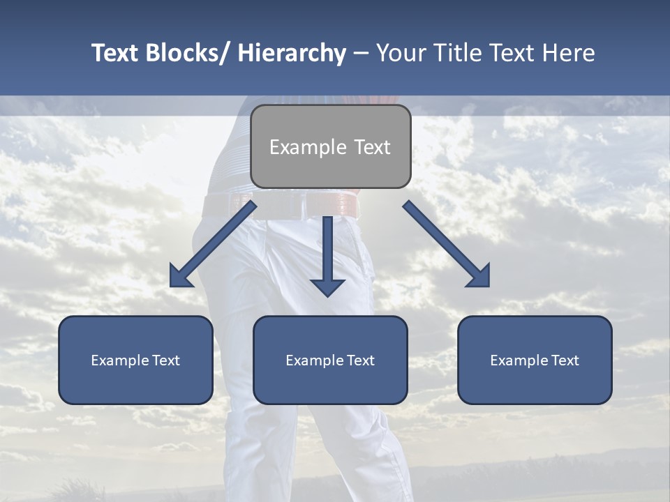 Playing Golf PowerPoint Template