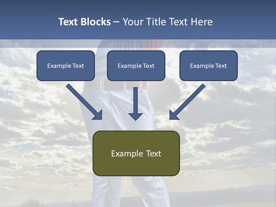 Playing Golf PowerPoint Template
