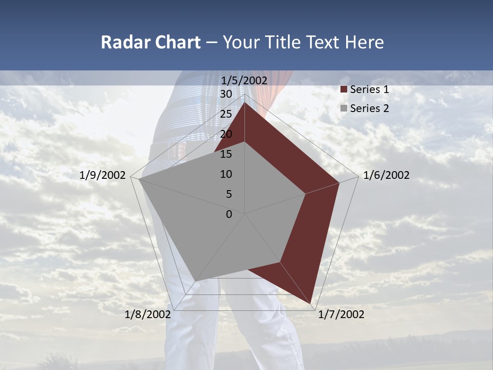 Playing Golf PowerPoint Template