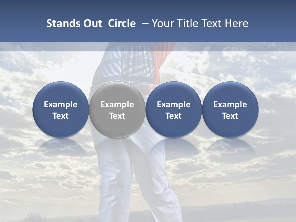 Playing Golf PowerPoint Template