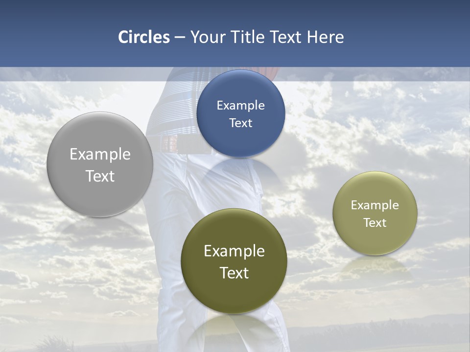 Playing Golf PowerPoint Template