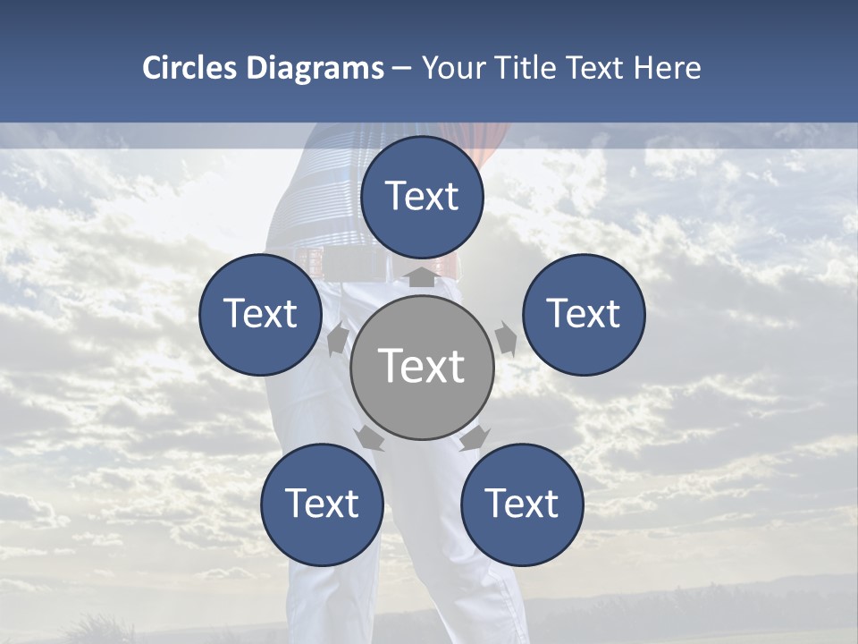 Playing Golf PowerPoint Template