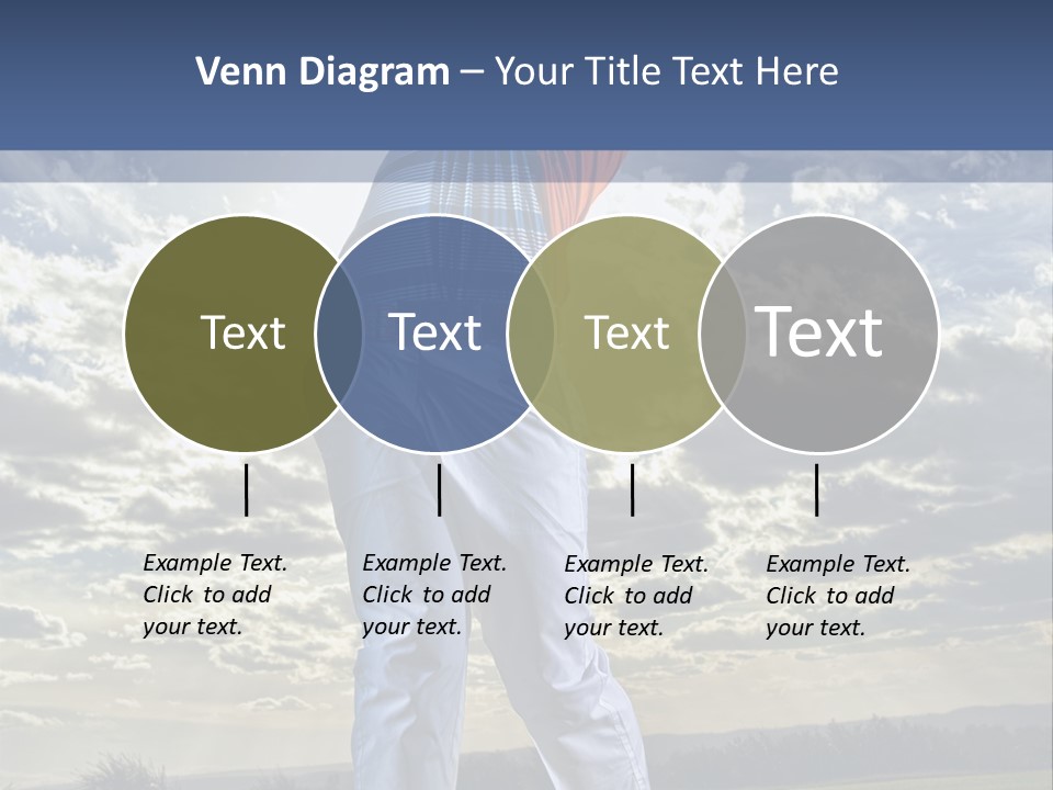 Playing Golf PowerPoint Template