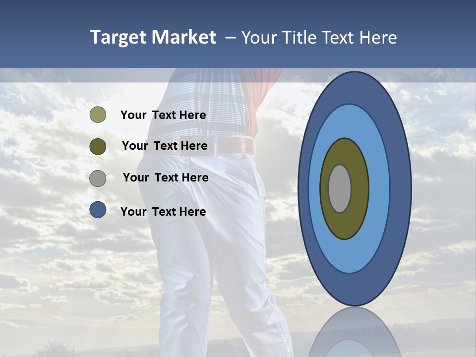 Playing Golf PowerPoint Template