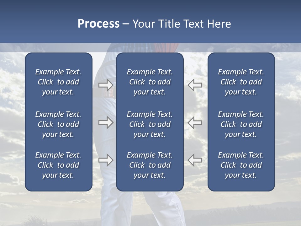 Playing Golf PowerPoint Template