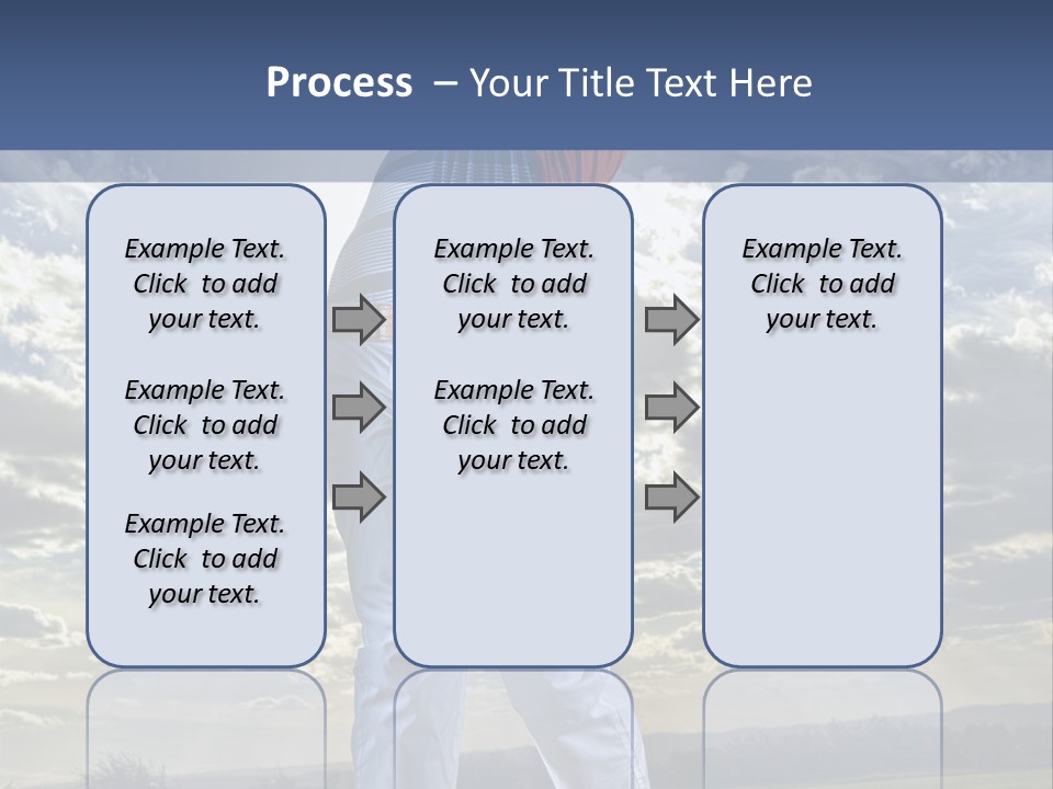 Playing Golf PowerPoint Template