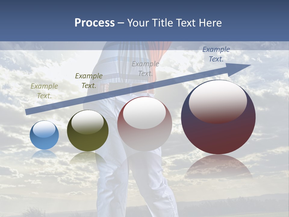 Playing Golf PowerPoint Template