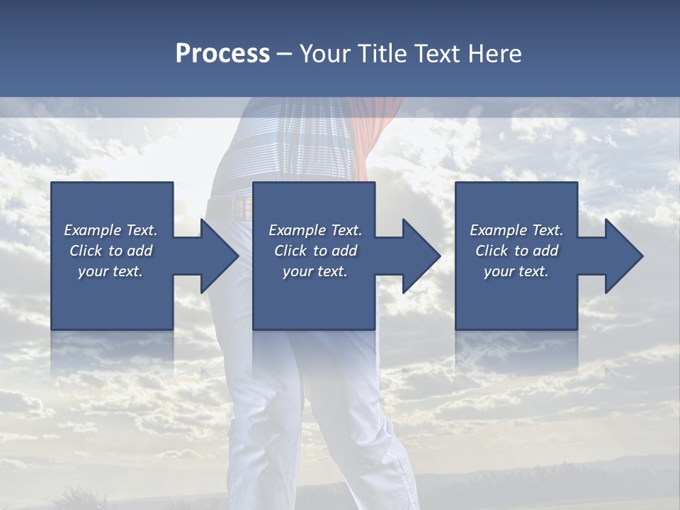 Playing Golf PowerPoint Template