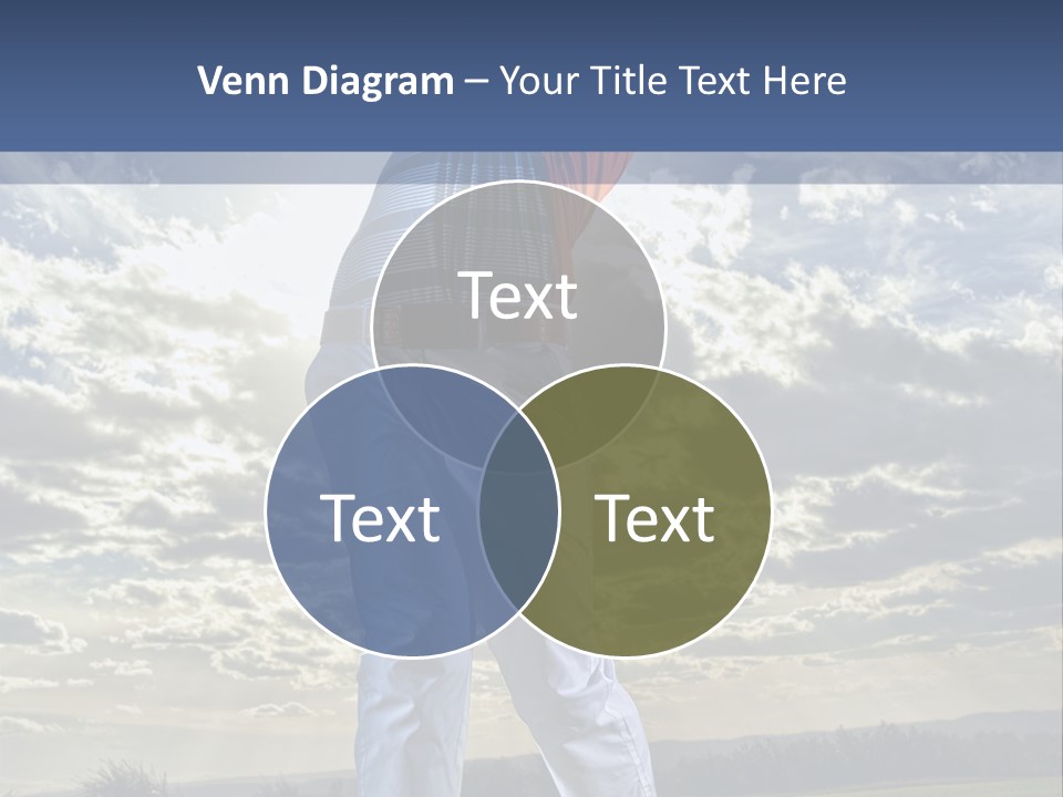 Playing Golf PowerPoint Template