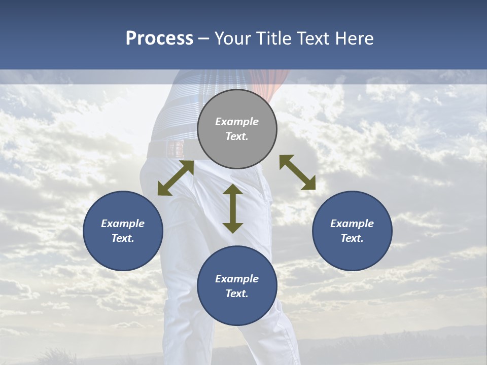 Playing Golf PowerPoint Template