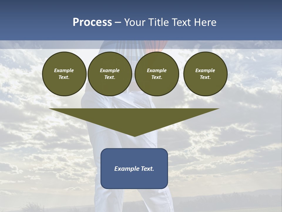 Playing Golf PowerPoint Template