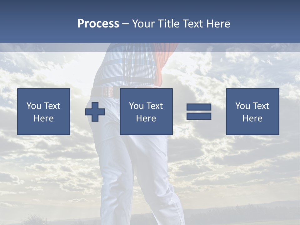 Playing Golf PowerPoint Template