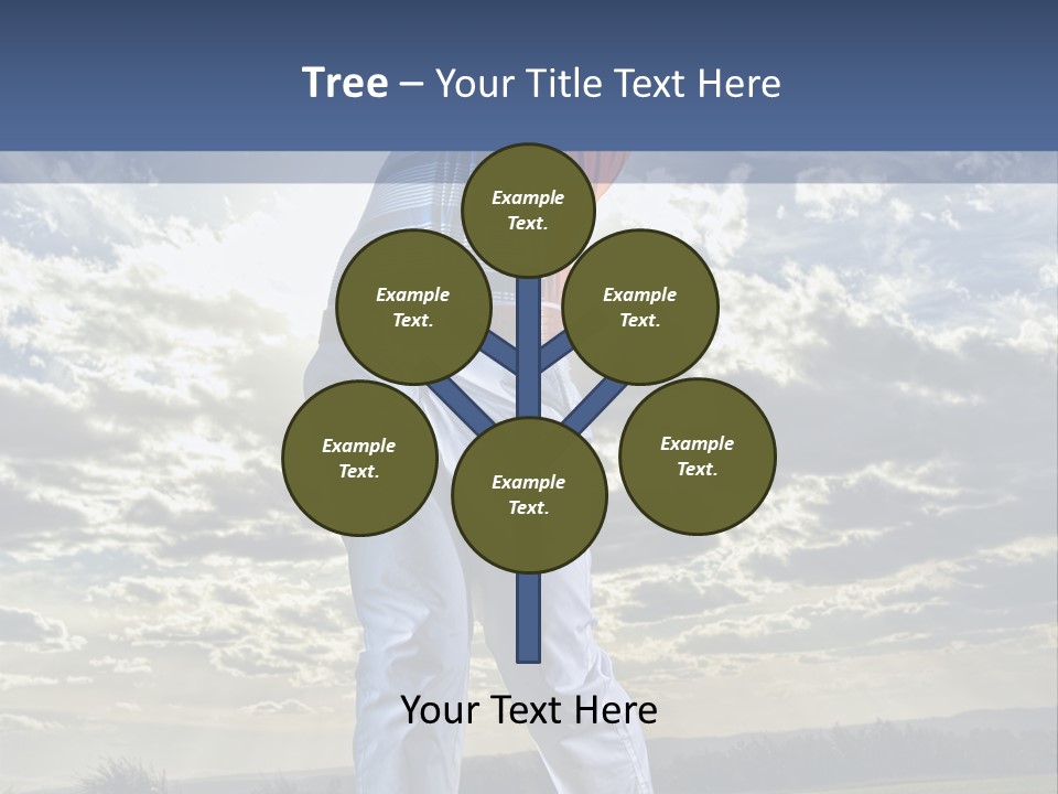 Playing Golf PowerPoint Template