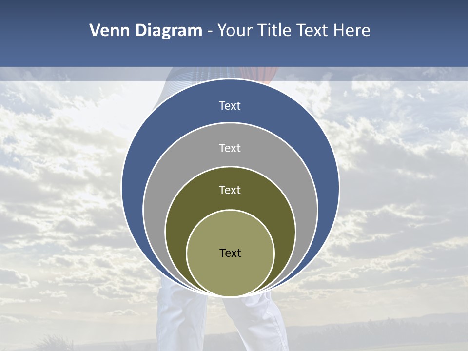 Playing Golf PowerPoint Template