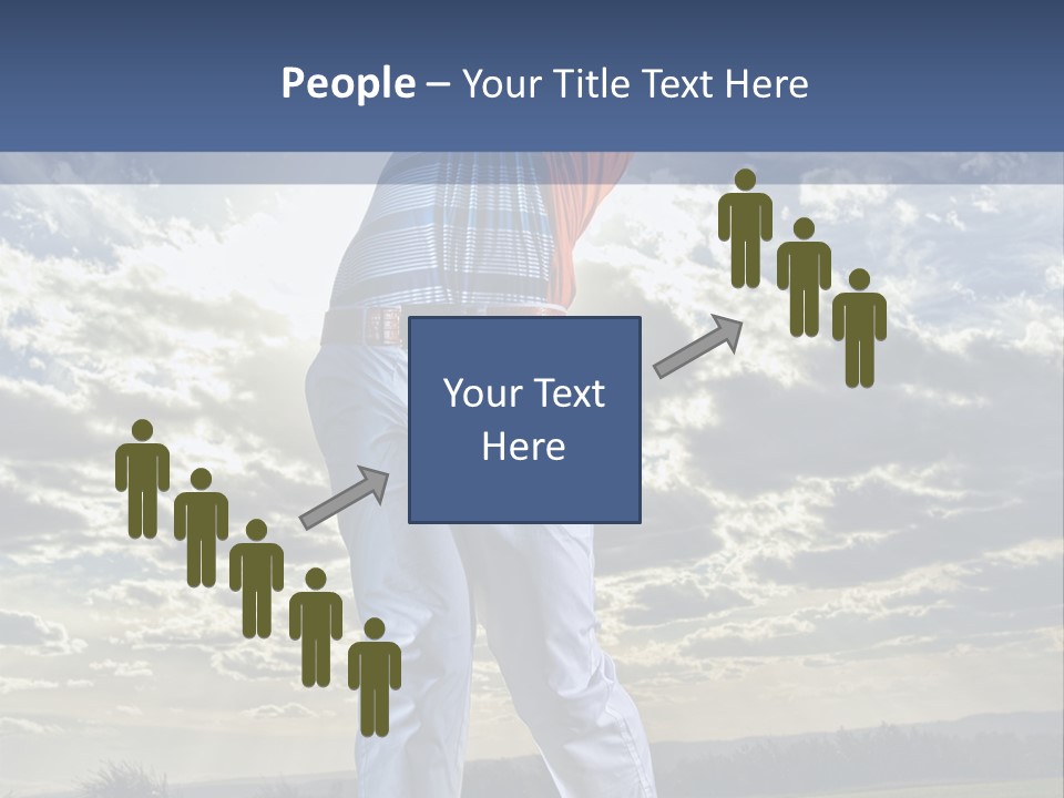 Playing Golf PowerPoint Template