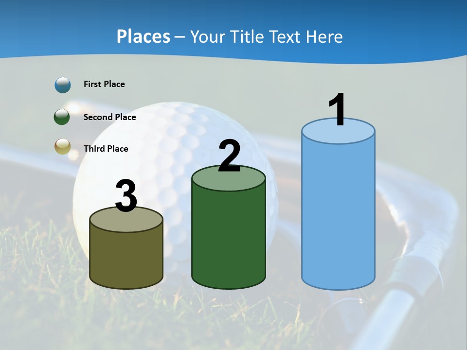 Golf Ball PowerPoint Template