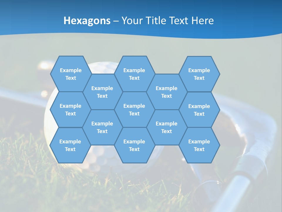 Golf Ball PowerPoint Template