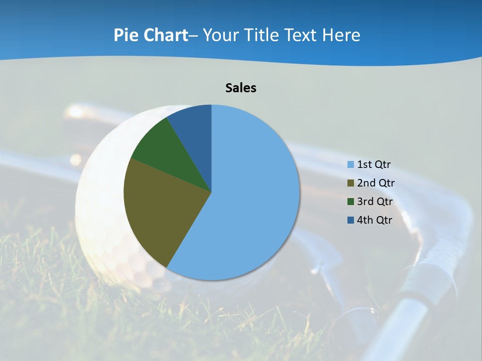 Golf Ball PowerPoint Template