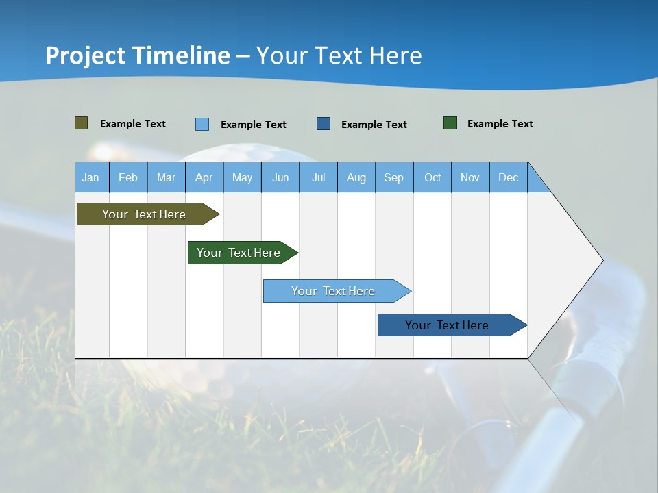 Golf Ball PowerPoint Template