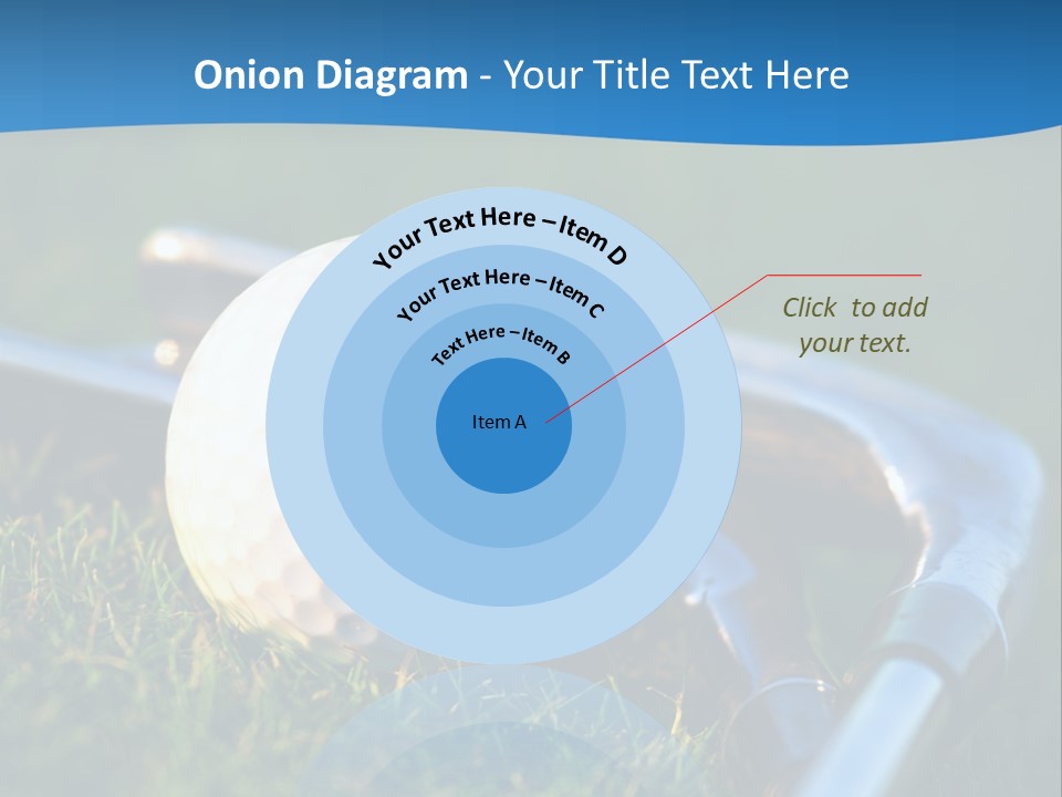 Golf Ball PowerPoint Template