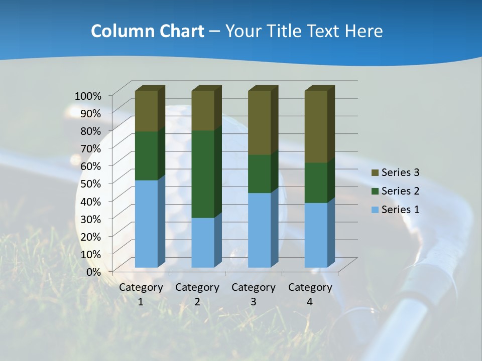 Golf Ball PowerPoint Template