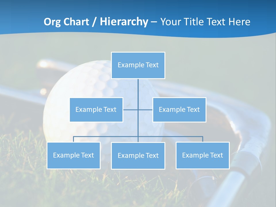 Golf Ball PowerPoint Template