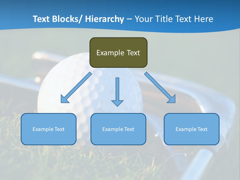Golf Ball PowerPoint Template