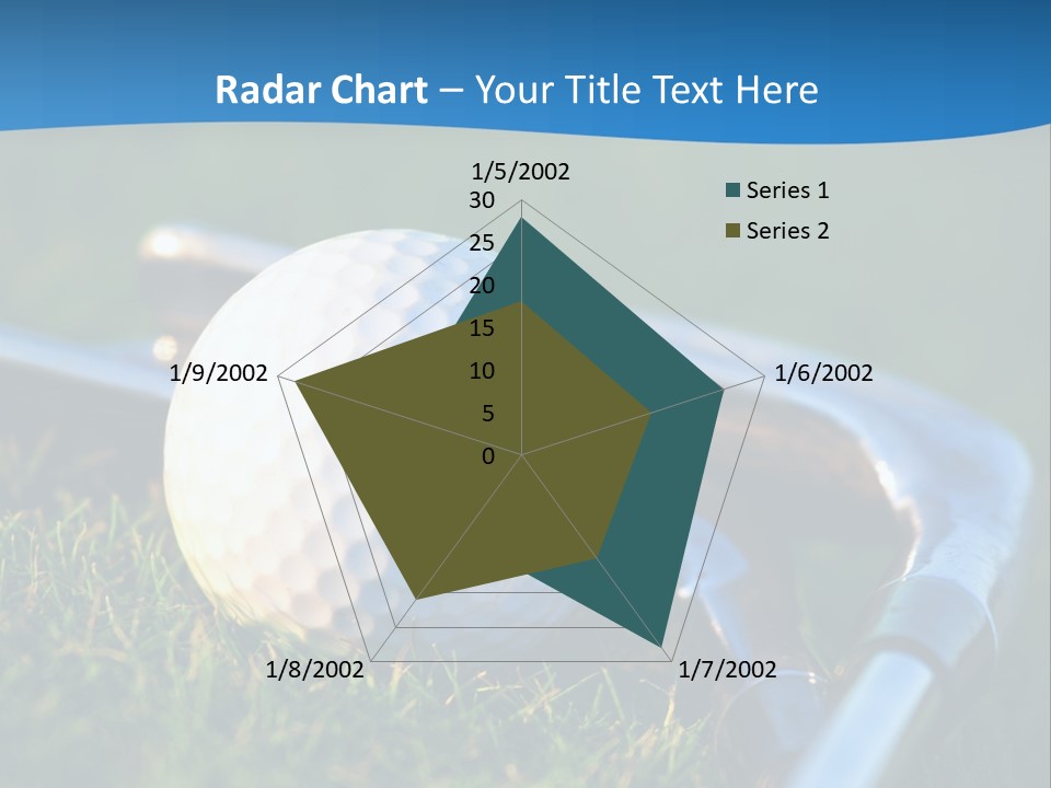 Golf Ball PowerPoint Template