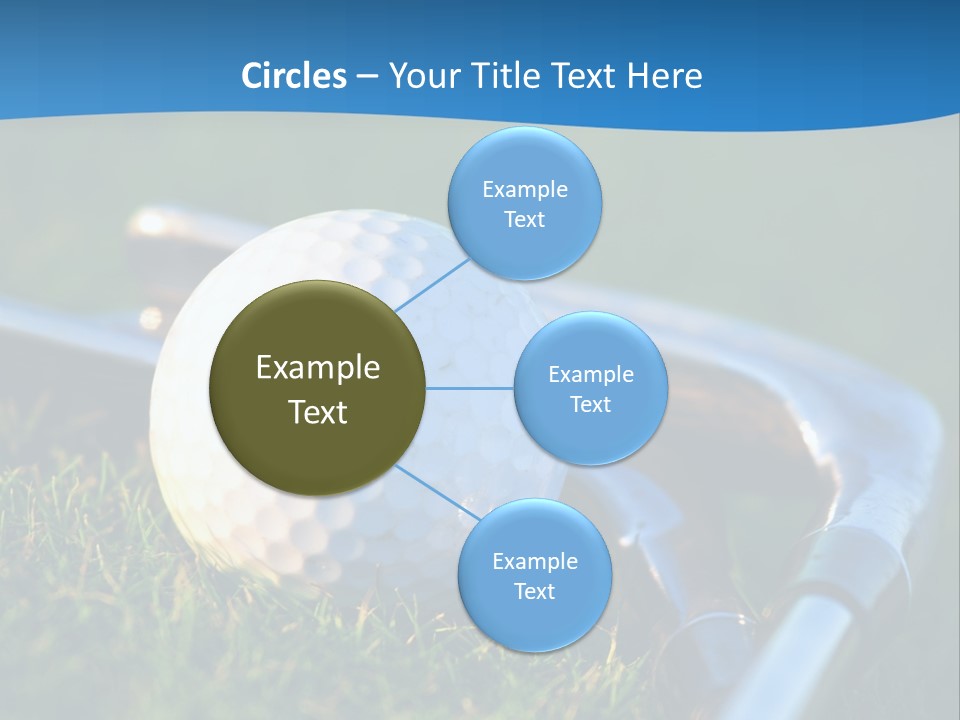 Golf Ball PowerPoint Template