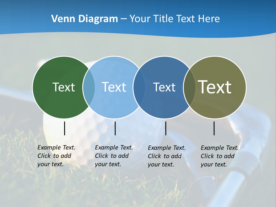 Golf Ball PowerPoint Template
