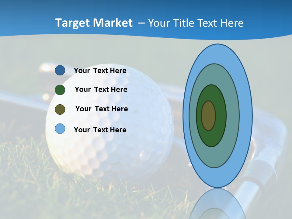 Golf Ball PowerPoint Template