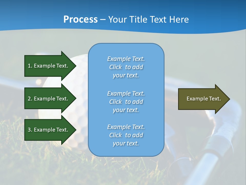 Golf Ball PowerPoint Template