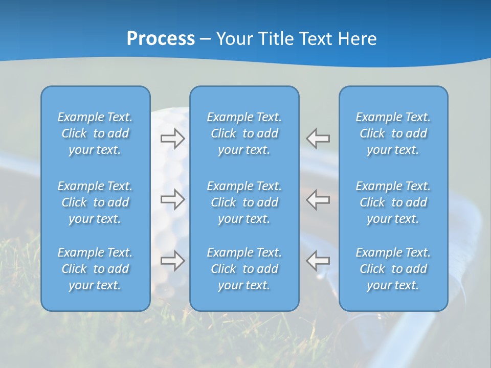 Golf Ball PowerPoint Template